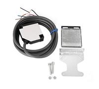 Keenso Photoelectric switch sensor, E3JK-R4M1 IP65 ABS Housing Specular Reflection Type Photoelectric Switch Sensor (DC12-24V 3500mm) Isolation/Load Switch Isolation/Load Switch Isolation/Load Switch