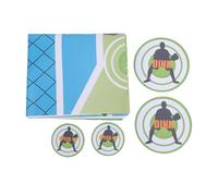 Keenso pickle Board, Pickle Practice Pad Poster Training Aid Equipment to Improve Control Volleys Accuracy with Quick Easy Setup for Home Gym Club