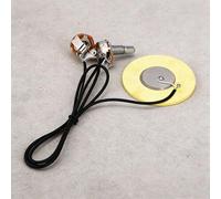 Keenso Piezo Pickup, Metal Ceramic Sensor, High Fidelity Acoustic Guitar Pickup for Guitar Violin Ukulele Mandolin Banjo