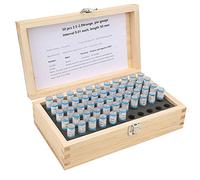 Keenso PIN-GAGE 50PCs 2.5-2.99 Mm Set 0.001 Mm Tolerance Bearing Steel Tool for Circuit Boards