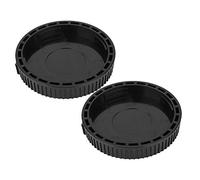 Keenso Plastic Lens Cover for Z6 Z7 Z Mount Cameras, Prevents Lens Mold, 2 Pcs Camera Cap to Save Space, Suitable for Outdoor Enthusiasts