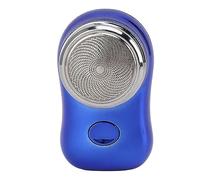Keenso Pocket Size Mini Bart Groomer Premium Vane/Wing of Electric Timmer for a Decent Appearance. (Electroplated Blue)