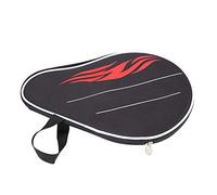 Keenso Pong Paddle Bag, Table Tennis Bat Case Pocket Table Tennis Paddle Racket Cover with Balls Pouch