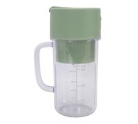Keenso Portable Blender Cup, Ideal Juicing Capacity 1200mAh Long Lasting Battery Electric Blender for Kitchen Office Gym Light Green