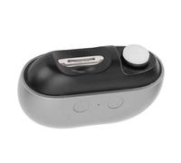 Keenso Portable Electric Nail Cutter with Rounded Vane/Wing and Easy Operation, Ideal for Quick Nail Grooming, Great for Busy Individuals and On-The-Go Use (Black)