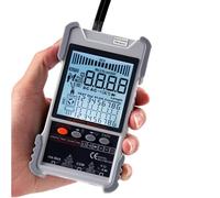 Keenso Portable Network Cable Tester with LCD Display PoE Test for Telephone Systems and Computer Networks ABS Material (ET618)
