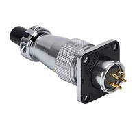 Keenso Power Connector with Stable Electrical Power and Multicore Design - 5 CORES AVION PLUG Socket Connection for High -fold Device Operators