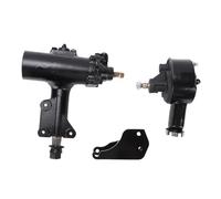 Keenso Power Steering Conversion Kit, Manual Steering Linkage Compatible Fast Power Kit with All Essential Components for Belair 150 210 1955 1957 Replacement