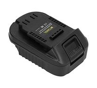 Keenso Power Tool Battery Converter for 18V Lithium BL1830 BL1850 BL1860 with 20V DCB206, Easy to Install for DIY, Black 1