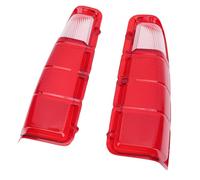 Keenso Power Wagon Tail Light Lens Pair Replacement for Power Wagon 1972-1980 with Red ABS Housing Left Right BIKE 073