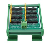 Keenso Programmable PCB Resistor Board 0 to 999999.9 Ω Simple Wiring for Test Applications (With Guide Rail)