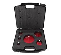 Keenso PVC Pipe Reamer Tool with Carbide Cutting Insert for PPRK6 Plastic Pipe Fittings PPR75 PPR100 PPR150 PPR200 PPR300 PPR400 Fits Standard 1/2in Drill