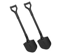Keenso RC Car Shovel, 2pcs Simulation Accessories Decoration Shovel for 1/10 1/24 1/18 RC Crawler Car