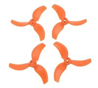 Keenso RC Drone Propellers, PC Lightweight 3 Blades Replacement for Avata 2 Drone, Enhanced Power and Stability for Optimal Flight Performance (Orange)