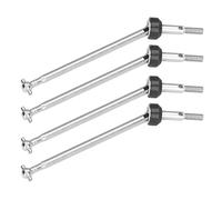 Keenso RC Front CVD Drive Shaft Rustproof Glossy Running for 1/10 RC Car Steel 4pcs