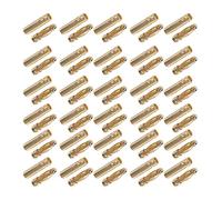 Keenso RC Lithium Battery Stuff 30 Pairs Brass Battery Connector Connector for Electric Vehicles Safer and Stable Discharge