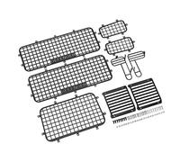 Keenso RC Metal Window Mesh Simulation Exquisite Prevent Scratching RC Defender Window Guard for Cars
