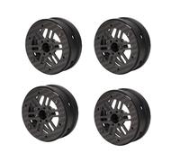 Keenso RC Wheel Hubs, Lightweight Composite Material 1/10 Scale 6 Spoke Hollow Wheels for Climbing Cars Crawler Upgrades Axial Capra Pro
