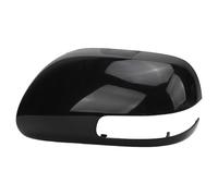 Keenso Rearview Mirror Cover, Car Mirror Cover Weather Proof Exterior Door Cap for TC 2011 Gloss Black (Left)