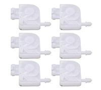 Keenso Replacement for Permanent Founders for DX5 DX6 DX7 Printers, Protects Print Head, Suitable for Solvent and Water -based Ink, 6PCs Packs