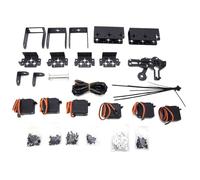 Keenso Robot Mechanical Arm Kit, 6DOF Robot Mechanical Arm Clamp Claw Kit DOF Manipulator Industrial Robot Parts