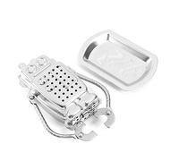 Keenso Robot-shaped Stainless Steel Tea Strainer for Seasoning Tea, Coffee Beans, Soups, for the House in the Office