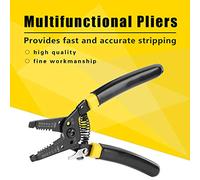Keenso RT -7021 Stripper Made of Multifunctional Cable Cutter - High Strength Steel Brain for Fast and Accurate Distance Ideal for Steel Electrics
