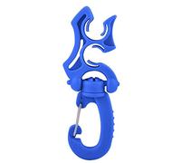 Keenso Scuba Diving Double Hose Holder, Scuba Diving Hose Clip, Dive Snorkeling Double BCD Hose Retainer, Diving Strap Hook Buckle for Divers, Snorkelers, Underwater Adventures