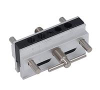 Keenso Self Centering Doweling Jig Kit, Adjustable Width Guide (Silver)