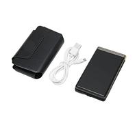 Keenso Senior Flip Style Double Screen 2G Unlocked Cellphone for The Elderly Parents, Large Buttons Dual SIM Slots (Tarnish)