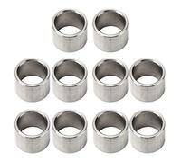 Keenso Set of 10pcs 15 Mm Stainless Stainless Steel Washer OD 12 Mm Accessory Room Kit Material for Space Creation and Smooth Movements on Trees and Bearings (3515-0015-0120)