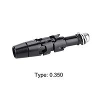 Keenso Golf Shaft Adapter, Durable Aluminum Alloy Golf Shaft Adapter Sleeve for Callaway Big Bertha Alpha 815(0.350) golf golf golf