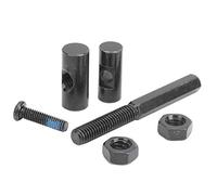 Keenso Shaft Locking Screw, Carbon Steel Electric Scooter Shaft Lock Screw Kit for MAX G30