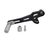 Keenso Shift Lever, Motorcycle Adjustable Gear Shift Lever CNC Aluminum Folding Gear Shifter Replacement for Ducati DesertX 2022 to 2024 (Silver)