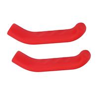 Keenso Silicone Brake Lever Grips, Mountain Bike Brake Cover, Red
