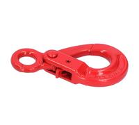 Keenso Slip Hook Safety Lock Strong and Durable 2T Lever Hooks for Factory Lifting, Civil Engineering, Alloy Steel