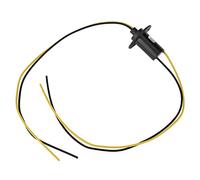 Keenso Slip Ring 22mm 2 Rings for 15A Current | Precious metal contacts, PBT housing, IP51 protection, 600VAC VDC, 10 million revolutions
