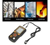 Keenso Smart HT-1200 Digital LCD Ultrasonic Thickness Tester for Metal Plastic Ceramic Glass, 2-300 Mm Range