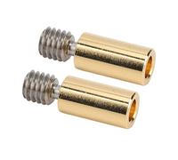 Keenso Smooth Processing Heat Drill for Prusa I3 MK3 3D Printers Heat Break Ti Leges Messing 2PCs