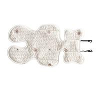 Keenso Soft Pure Cotton Baby Stroller Pillow Breathable Newborn -Auto Support (#4)