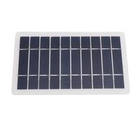 Keenso Solar Panel Charger, 5W Professional Monocrystalline Silicon High Efficiency USB Solar Panel for Laptop Radio Mobile Phone
