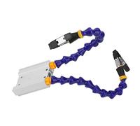 Keenso Soldering Helping Hands Flexible Arm Third Hand Tool for Professional Soldering Projects ABS Aluminum Alloy Base 2 Units (2PCS)