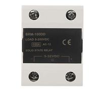 Keenso Solid State Relay, SSR 3-32V 12V DC Solid State Relay BRM-60DD/80DD/100DD 24V Control Communication SSR(100A) Electrical & Electronic