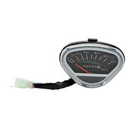 Keenso Speedometer Odometer ABS 12V Bike Speedometer 100kmh High Sensitivity Clear Mileage Easy Installation for DAX CT70 Bike Riders and Replacement Use