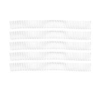 Keenso Spiral Binding Coil 25.4 Mm Diameter 48 Loops 4: 1 Pitch Wire Wire Axes for Engineering Documents, 35PCs A4 Paper Coils (White)