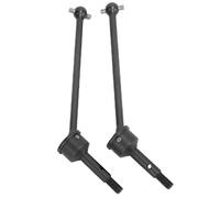 Keenso Stable Front Wheel CVD Drive Shaft Long-lasting Upgrade for UDR 1/7 RC Car 2 Transmission Shafts (Black)