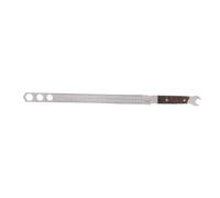 Keenso Stainless Steel Ruler Accurate Measuring Tool Multifunctional Wrench Ruler for Engineers and Carpenters 30cm Heavy Duty Design