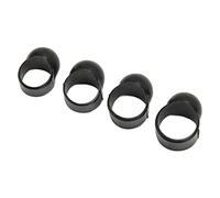 Keenso Steel Tongue Finger Picks Durable Plastic Cement Handpan Finger Protector for Percussion, 4Pcs for Pure Sound Resonance Effect