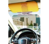 Keenso Sun Visor Extender for Car, 2 in 1 Anti Glare Visor HD Car Sun Visor for Day Night Driving Car Visor Sun Blocker Adjustable for Car Anti-Glare, Fog, Snow Blindness & UV Rays