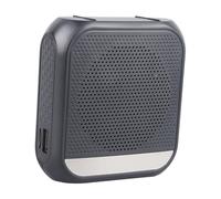 Keenso Sustainable Speech Amplifier Long Battery Life Teacher -federal Amplifier with a Headset Microphone for Presentation Reviews, Class Black